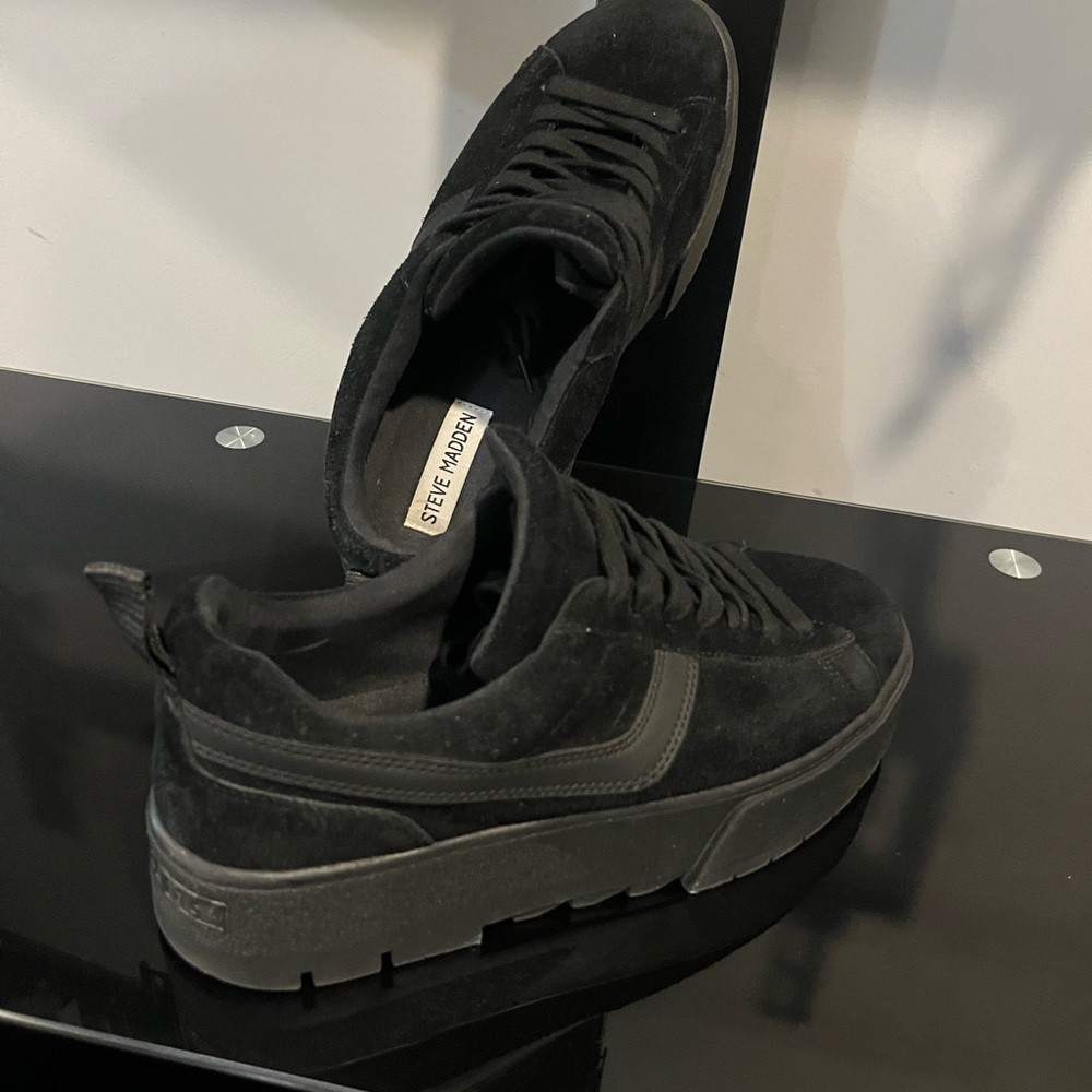Steve Madden Men's Black Sneakers